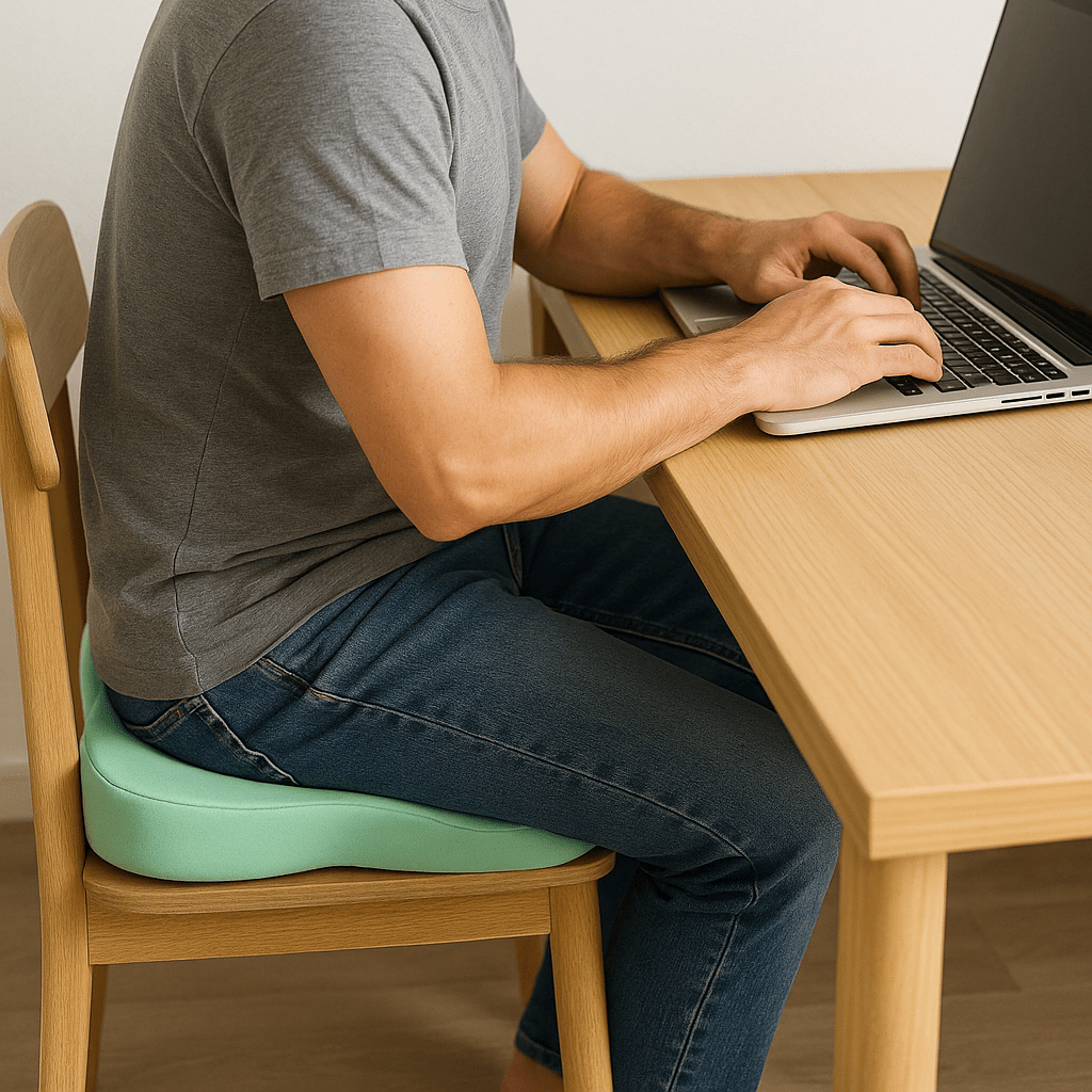 Coussin Ergonomique - ErgoCushion™ - Vert Menthe - Branche ton Univers !