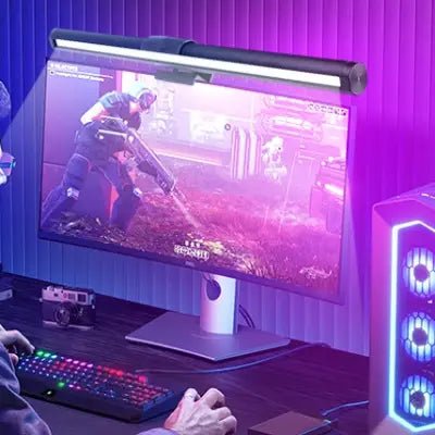 Barre Lumineuse Led - ComputerLightBar™ - Blanc - Branche ton Univers !
