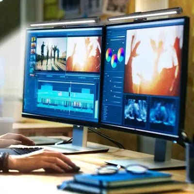 Barre Lumineuse Led - ComputerLightBar™ - Blanc - Branche ton Univers !