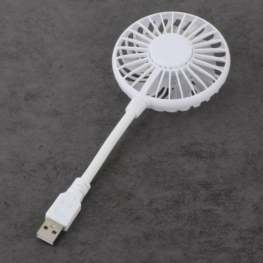 Mini Ventilateur Portable - BreezeMate™ - Blanc - Branche ton Univers !