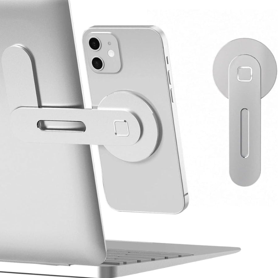 SUPPORT TELEPHONE - SnapSide™ - Argent - Branche ton Univers !