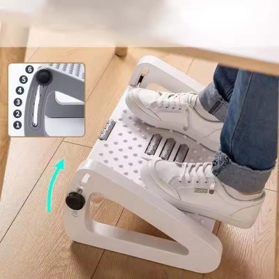 REPOSE PIED - RelaxDesk™ - Blanc - Branche ton Univers !