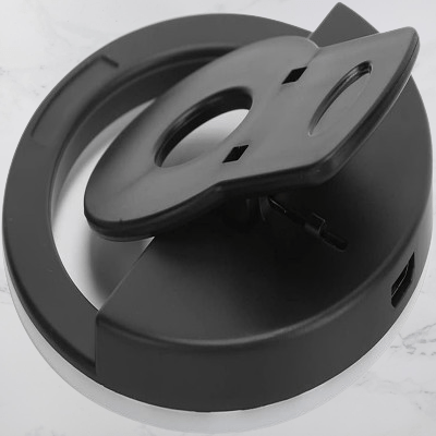 Anneau selfie lumineux - SelfieRingLight™ - Noir - Branche ton Univers !