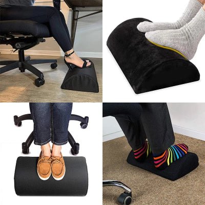 REPOSE PIED - WorkSoothe™ - Noir - Branche ton Univers !