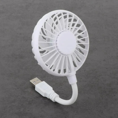 Mini Ventilateur Portable - BreezeMate™ - Blanc - Branche ton Univers !