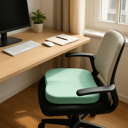 Coussin Ergonomique - ErgoCushion™ - Vert Menthe - Branche ton Univers !