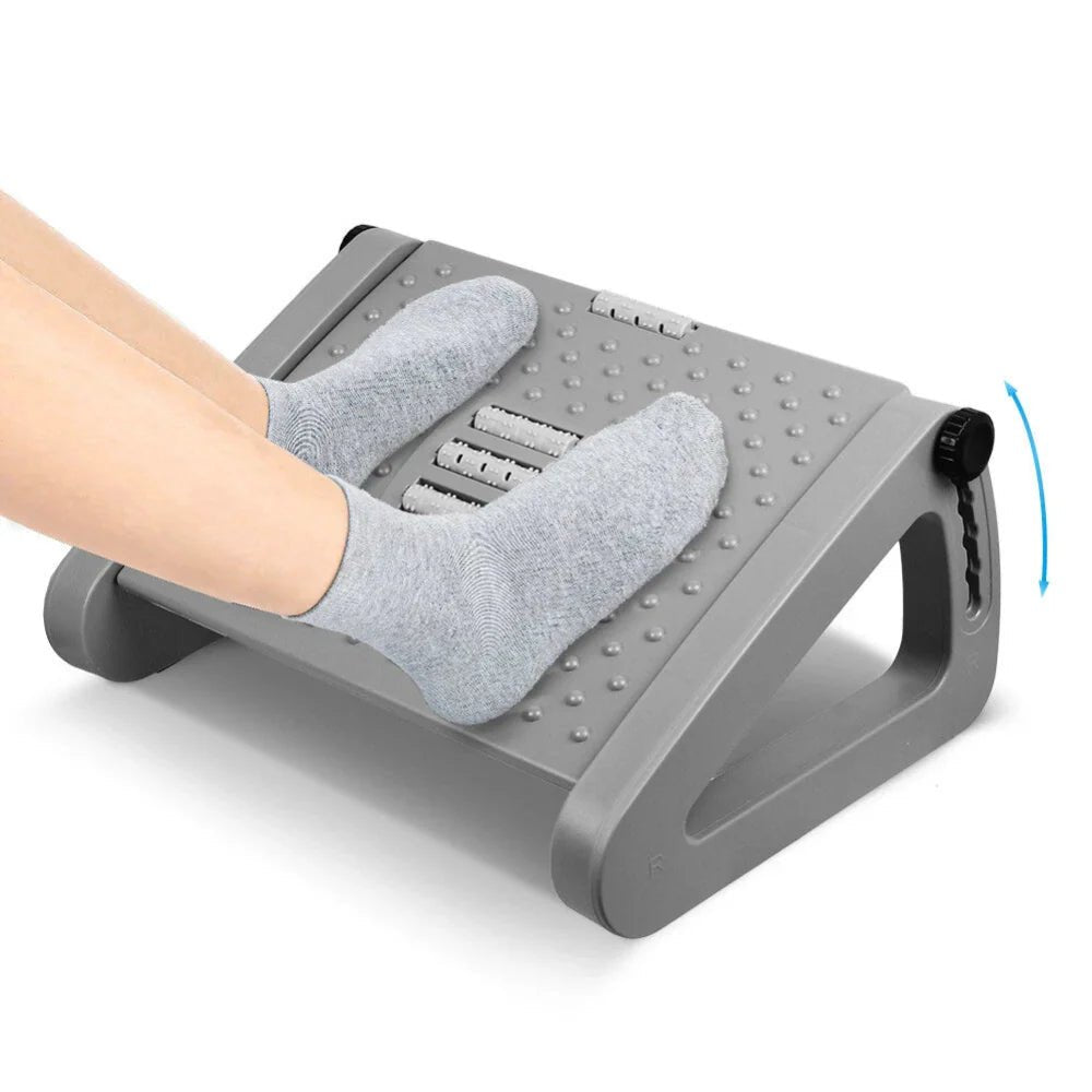 REPOSE PIED - RelaxDesk™ - Gris - Branche ton Univers !